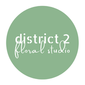 District 2 Floral Studio logo